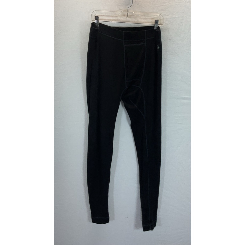 SmartWool Long Johns Mens 2XL Black Wool Thermal Base Layer Warm Pants pull on